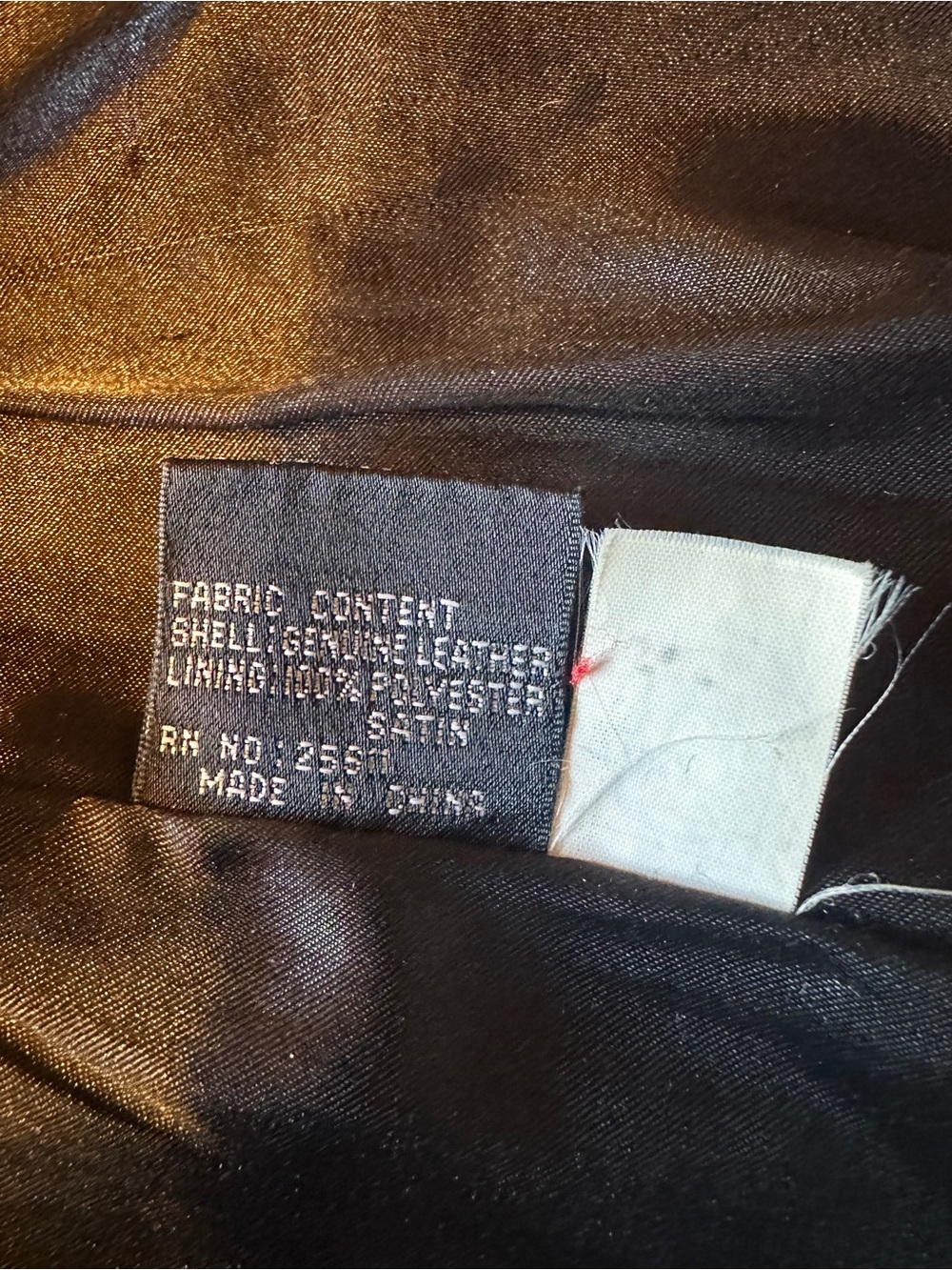 GUESS Black Leather Asymmetric Zip Jacket - Picture 9 of 14